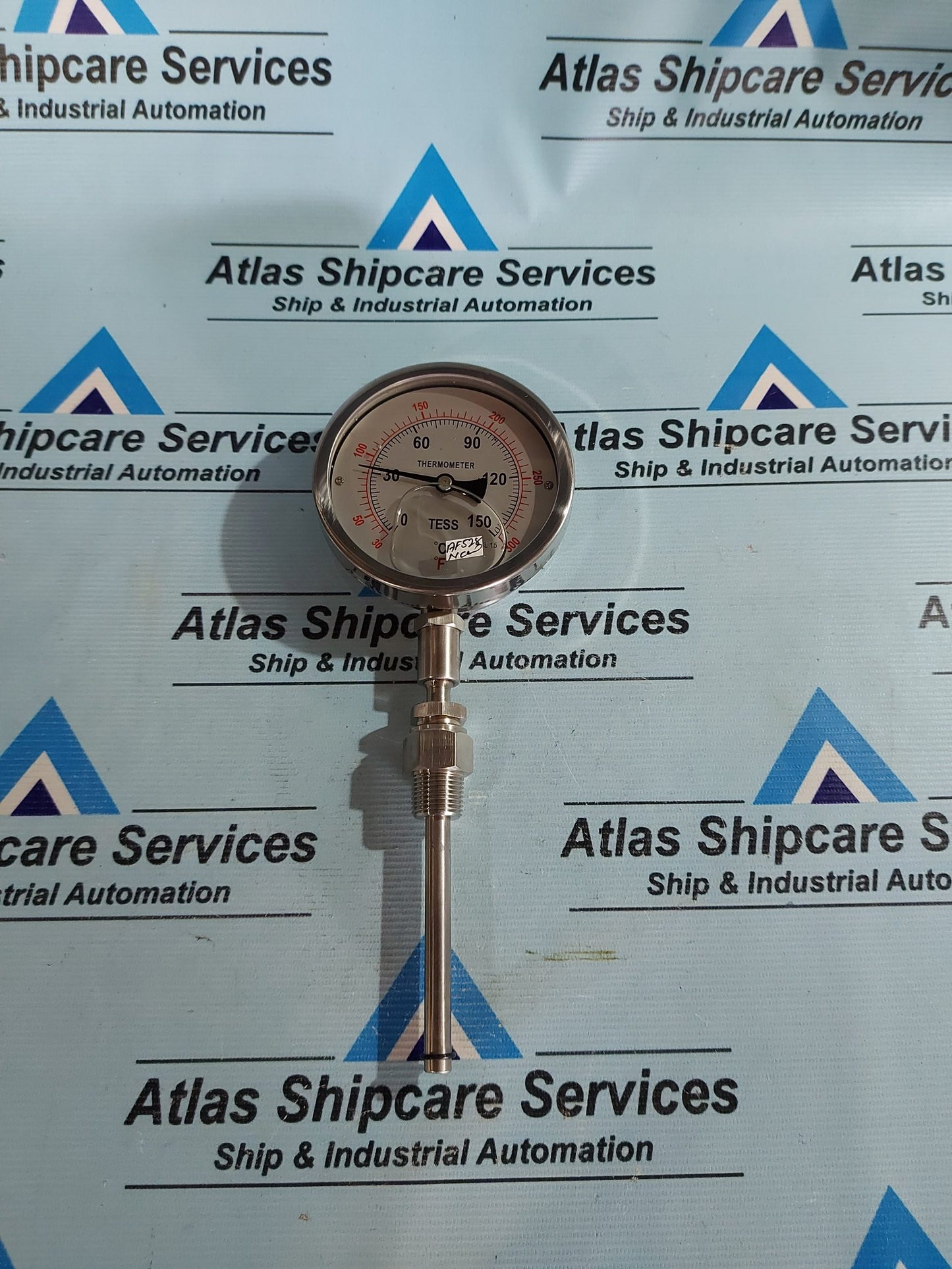STRAIGHT VERTICAL TYPE THERMOMETER GLAND CONDENSER (0 TO 150'C)
