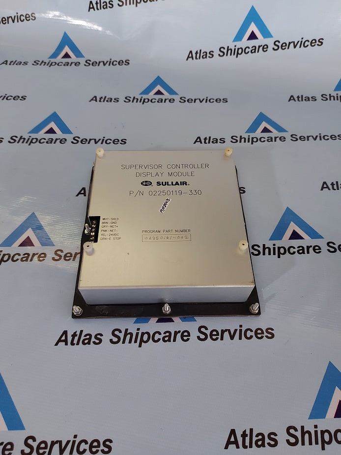 SULLAIR 02250119-330 SUPERVISOR CONTROLLER DISPLAY MODULE