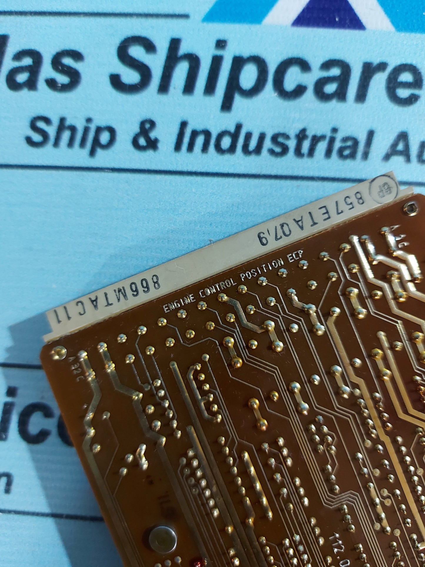 SULZER ECP 112.046.030.200 ENGINE CONTROL POSITION