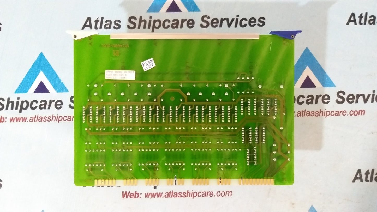 Saab Marine DU PB 1-7 Input Board 9114660-001K
