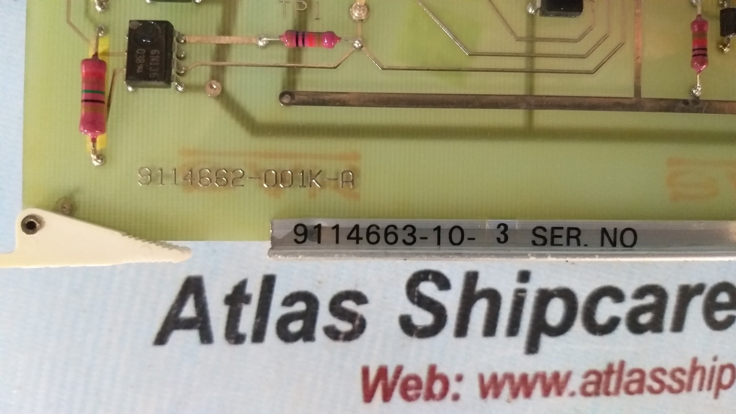 Saab Marine DU PB 8 Decoder Board 9114662-001K-A