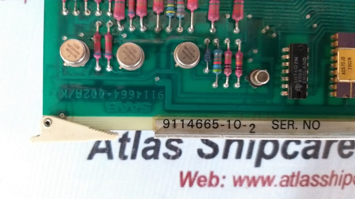 Saab Marine DU PB 9 Output Board 9114664-002A/K