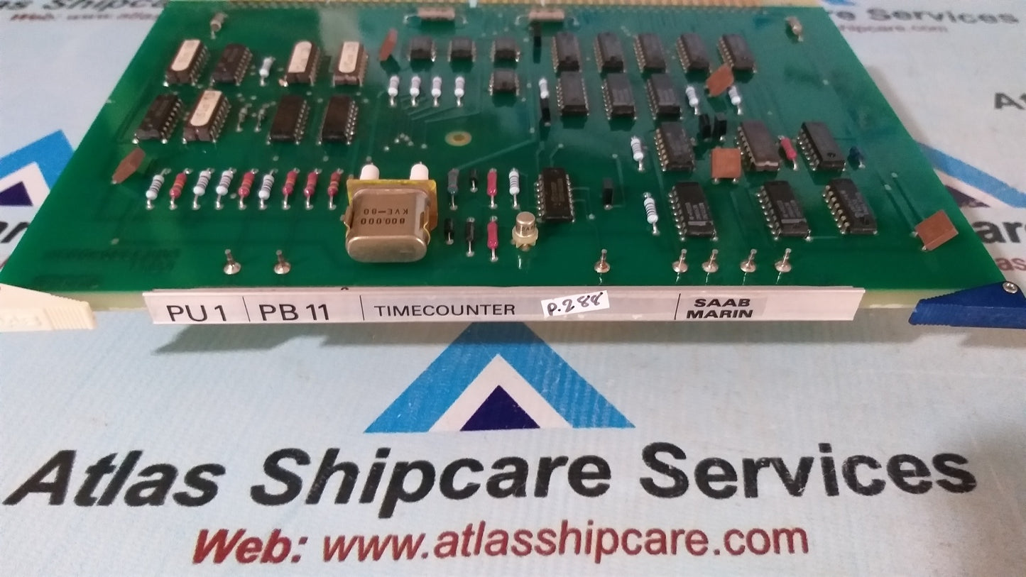 Saab Marine PU 1 PB 11 Time Counter Board 9114680-003K