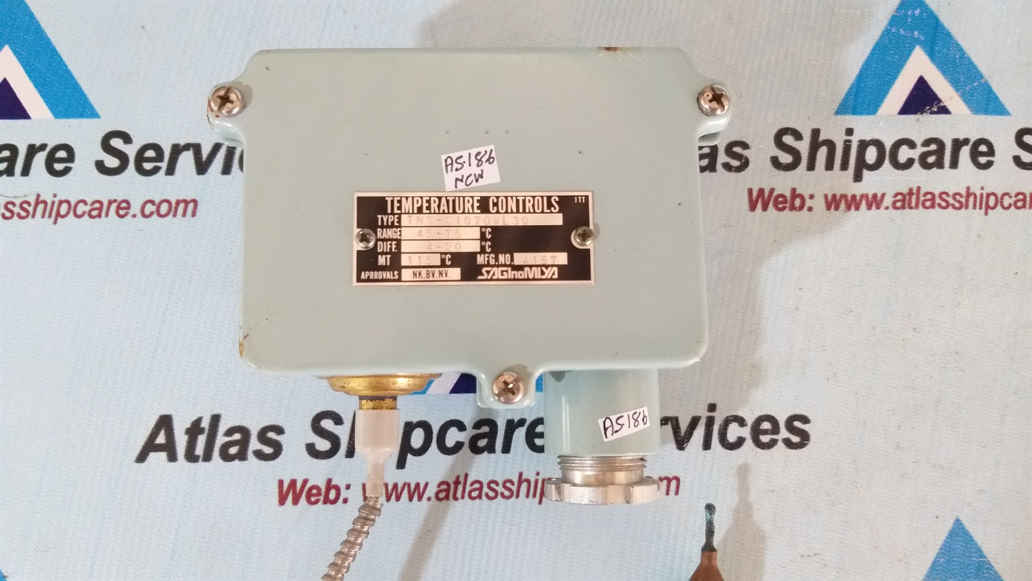 Saginomiya TNS-C1070WL3Q Temperature Controls