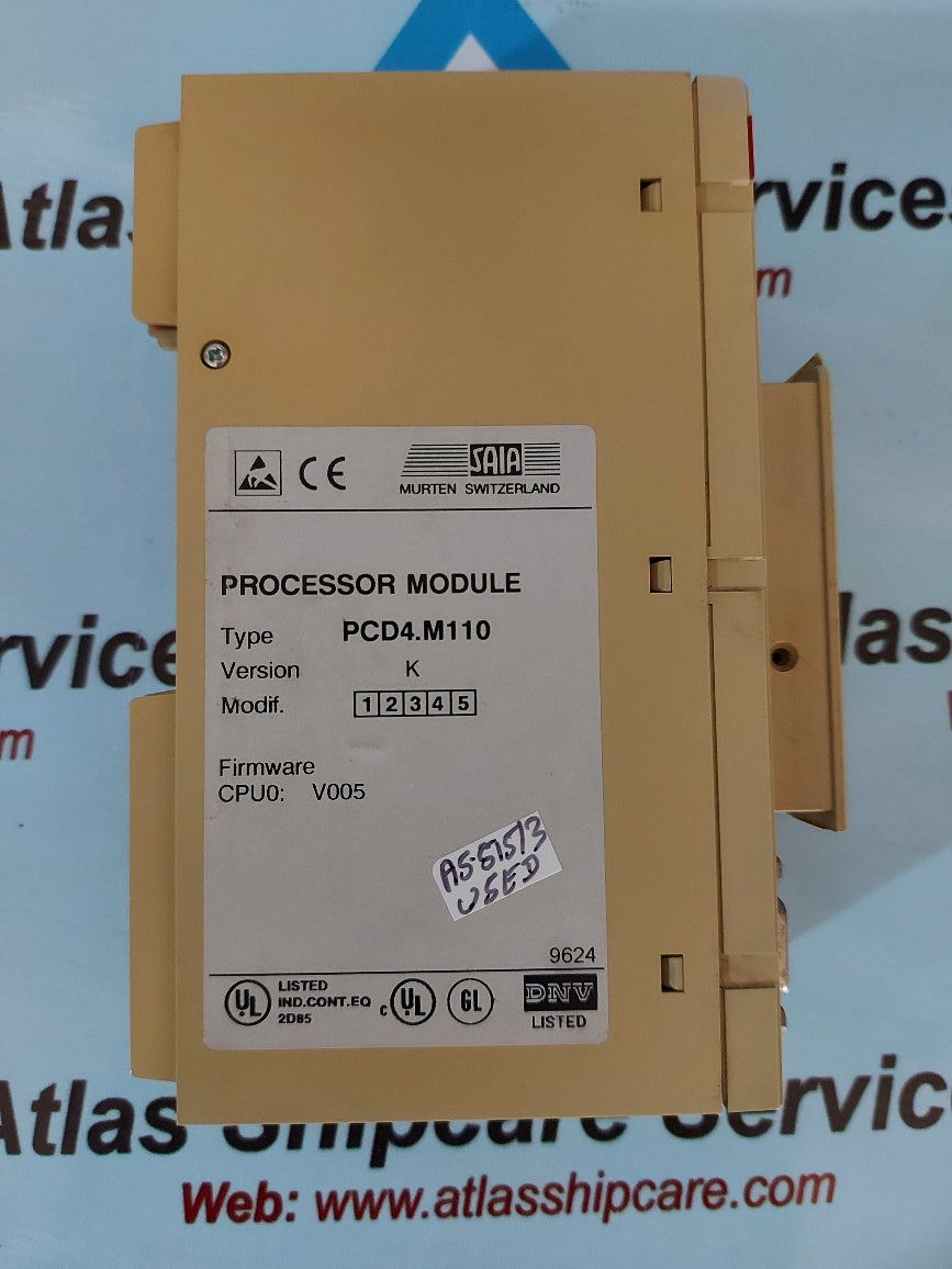 Saia PCD4.M110 Processor Module