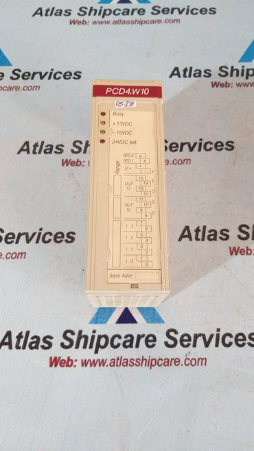 Saia PCD4.W100 Analog Input Module Version.D