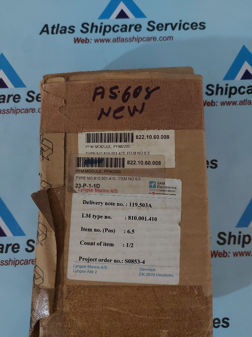 Sam Electrnics/Lyngso Marine PFM 2200 P/N : 810.001.410-03 Module