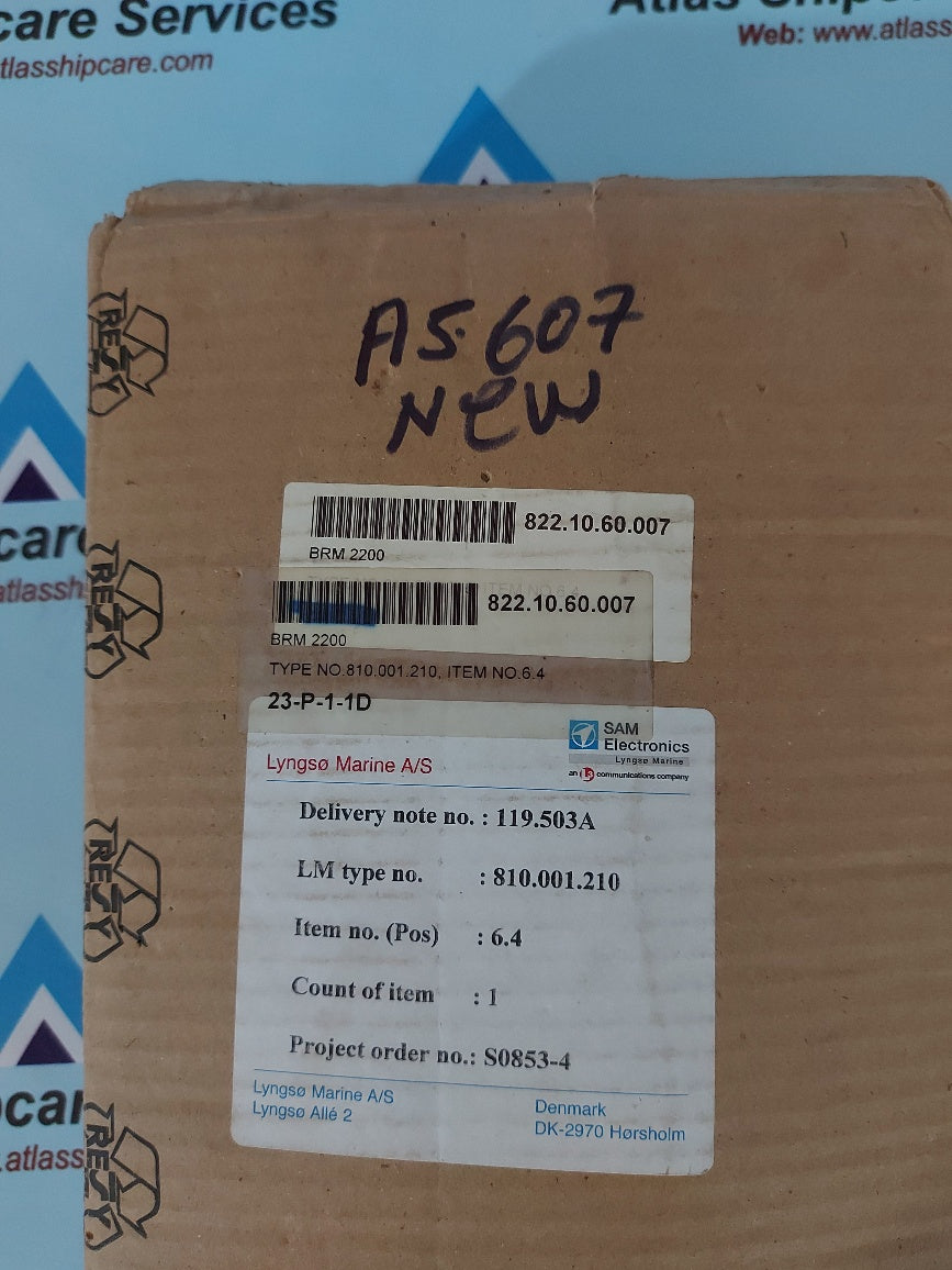 Sam Electronics/Lyngso Marine BRM 2200 P/N : 810.001.201-05