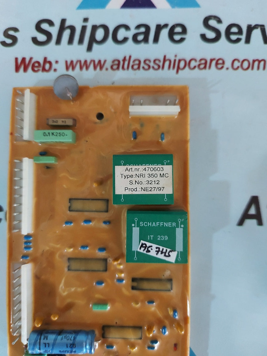 Schaffner NRI 350 MC Pcb Circuit