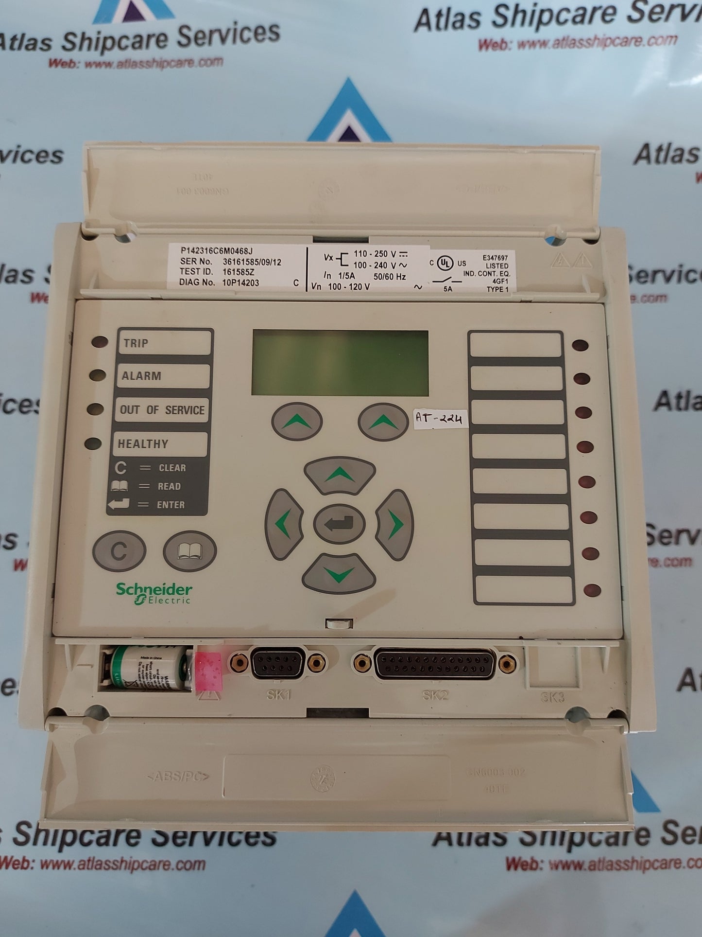 Schneider Electric Micom P142 Overcurrent Protection Relay P142316C6M0468J