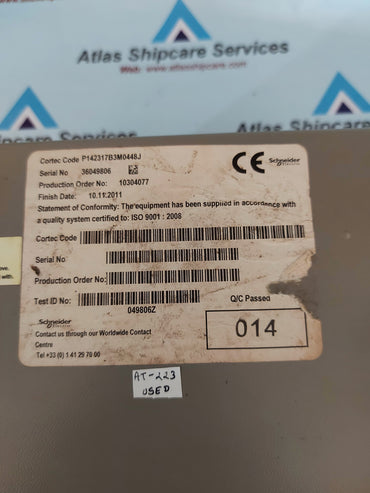 Schneider Electric Micom P142 Overcurrent Protection Relay P142317B3M0448J