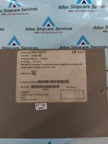 Schneider Electric Micom P242 Numeric Protection Relay P242316A6M0C78K