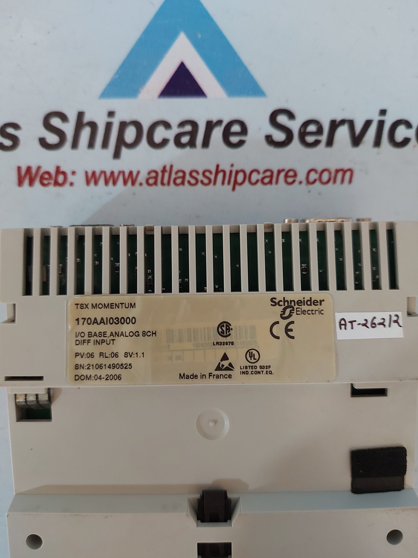 Schneider Electric TSX MOMENTUM 170AAI03000 I/O Base Analog 8-Channel Module