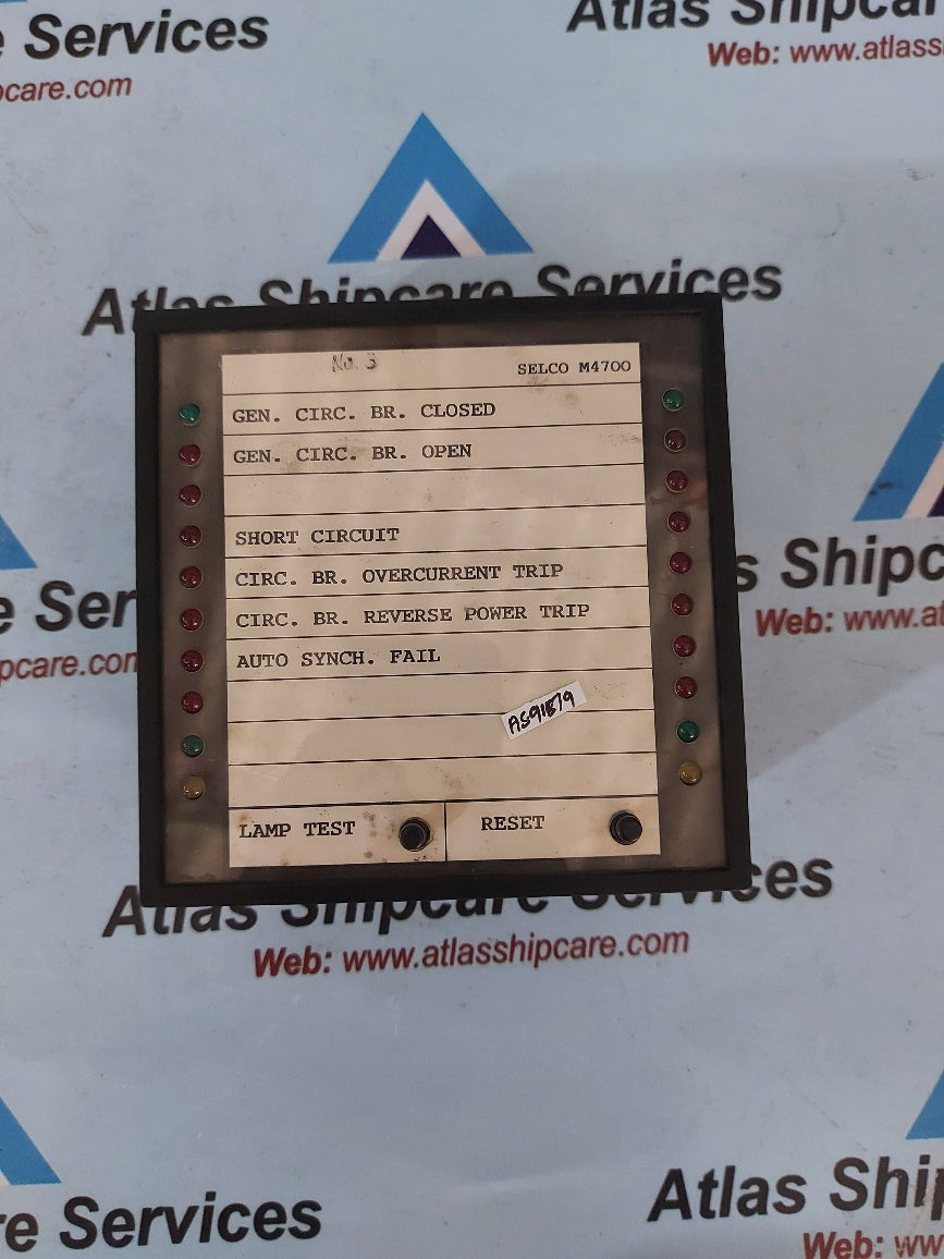 Selco M4700 Alarm Indicator Panel