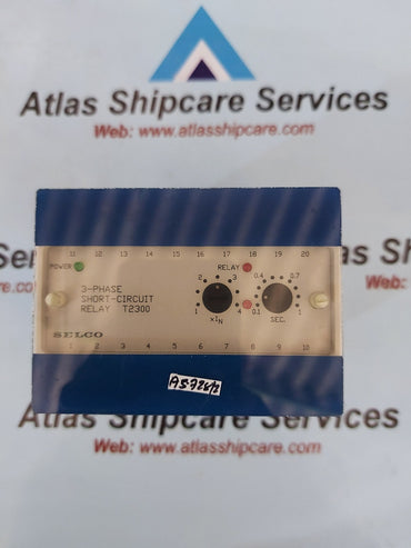 Selco T2300 3-Phase Short-Circuit Relay T2300-01