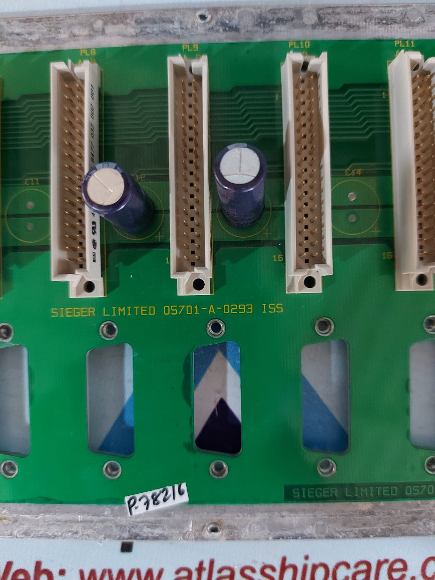 Sieger 05701-A-0293 Iss.3 Channel Control Card