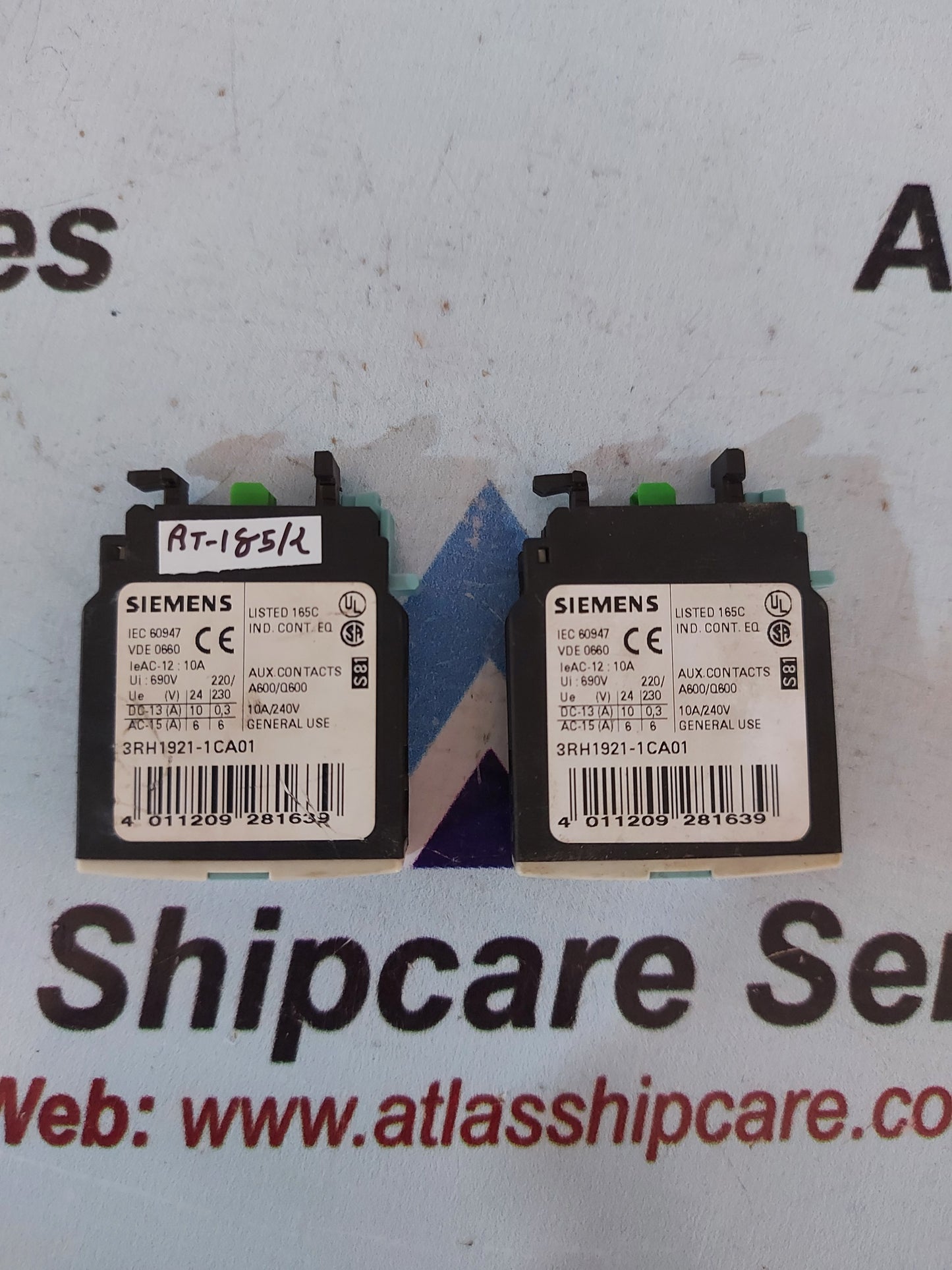 Siemens 3RH1921-1CA01 Auxiliary Contact Block