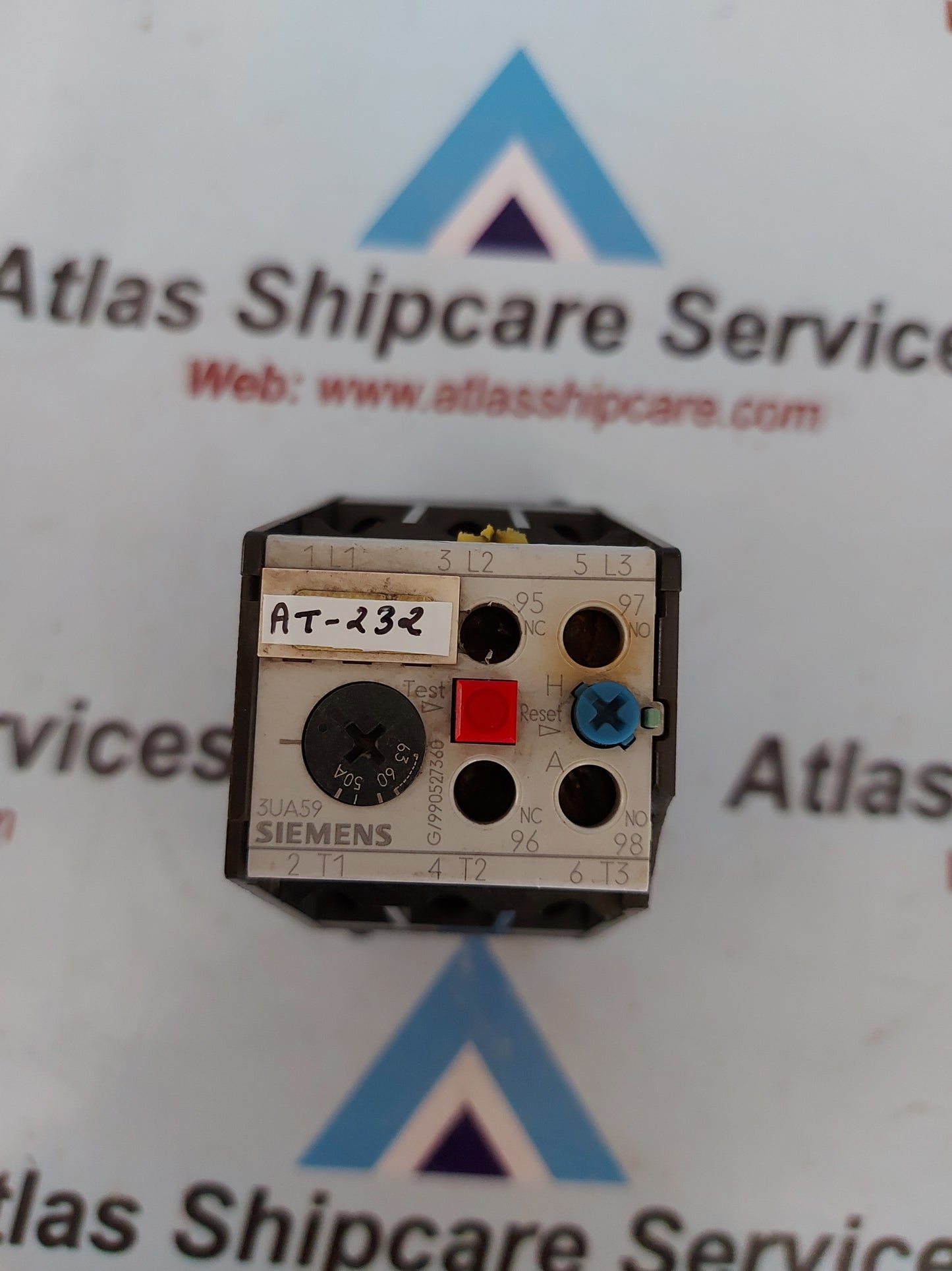 Siemens 3UA59 00-2P Thermal Delayed Overload Relay