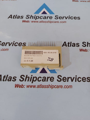 Siemens 6EC1 001-2A Simatic C1 Module Potted Block