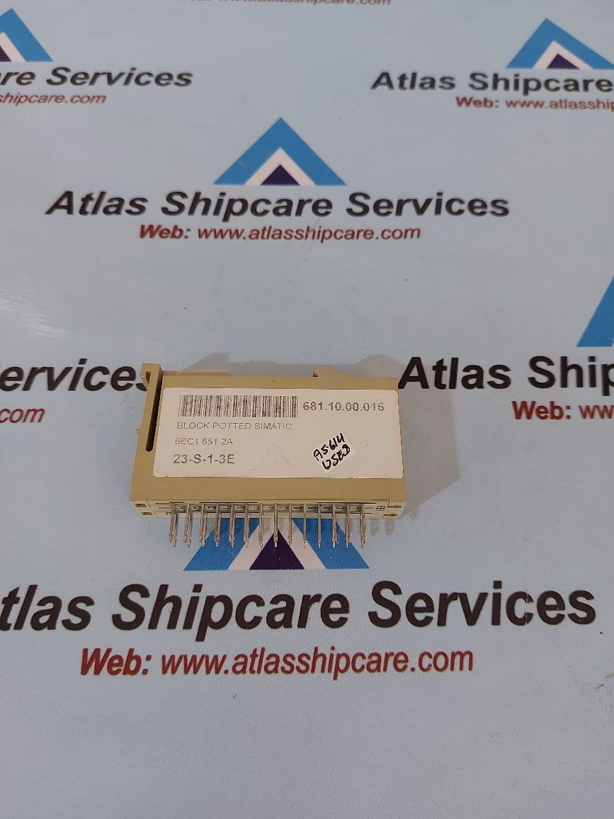 Siemens 6EC1 651-2A Simatic C1 Module Potted Block