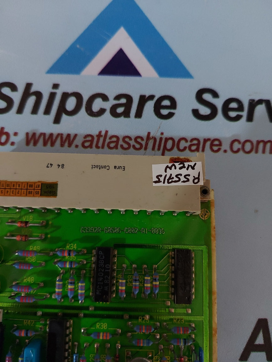 Siemens 6FS1 124-0AC LAG 23 Pcb Card