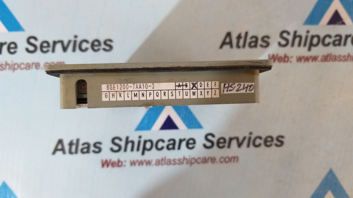 Siemens 6SE1200-7AA10-3 Operator Panel