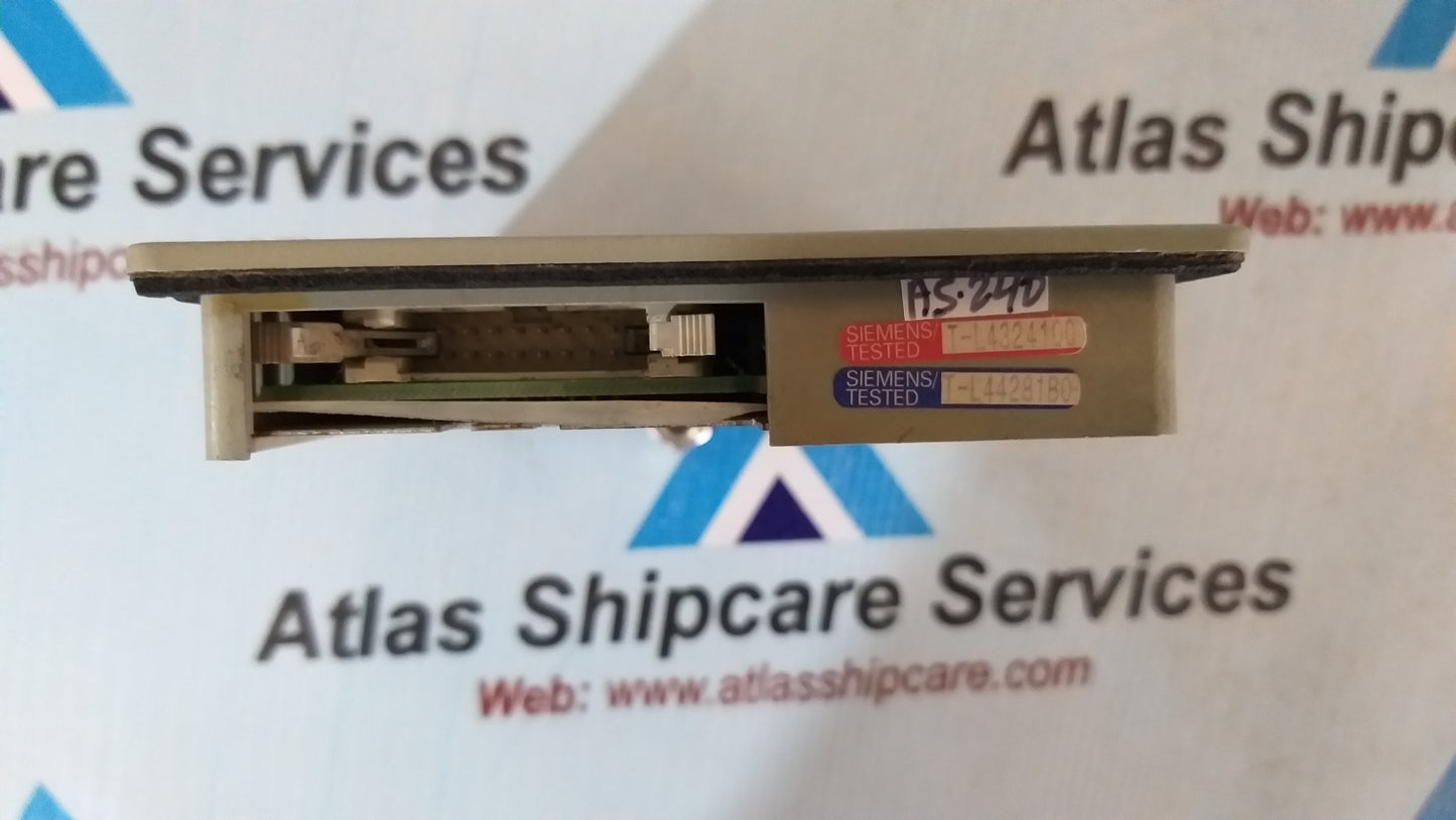 Siemens 6SE1200-7AA10-3 Operator Panel