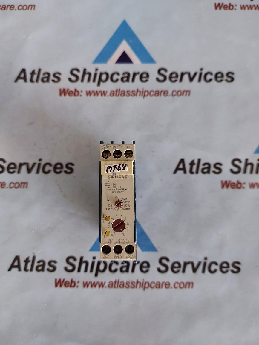 Siemens 7PU4120-2AN20 Timer Relay