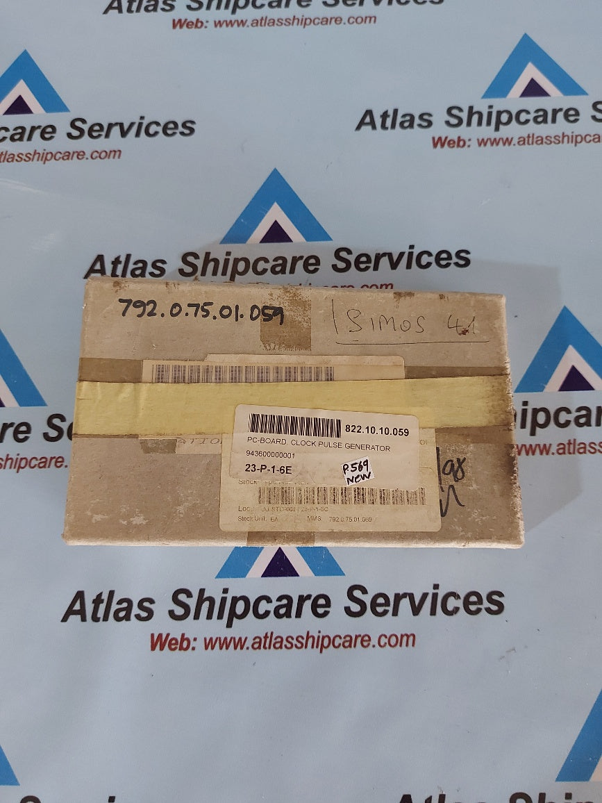 Siemens 943600000001 Pcb Card