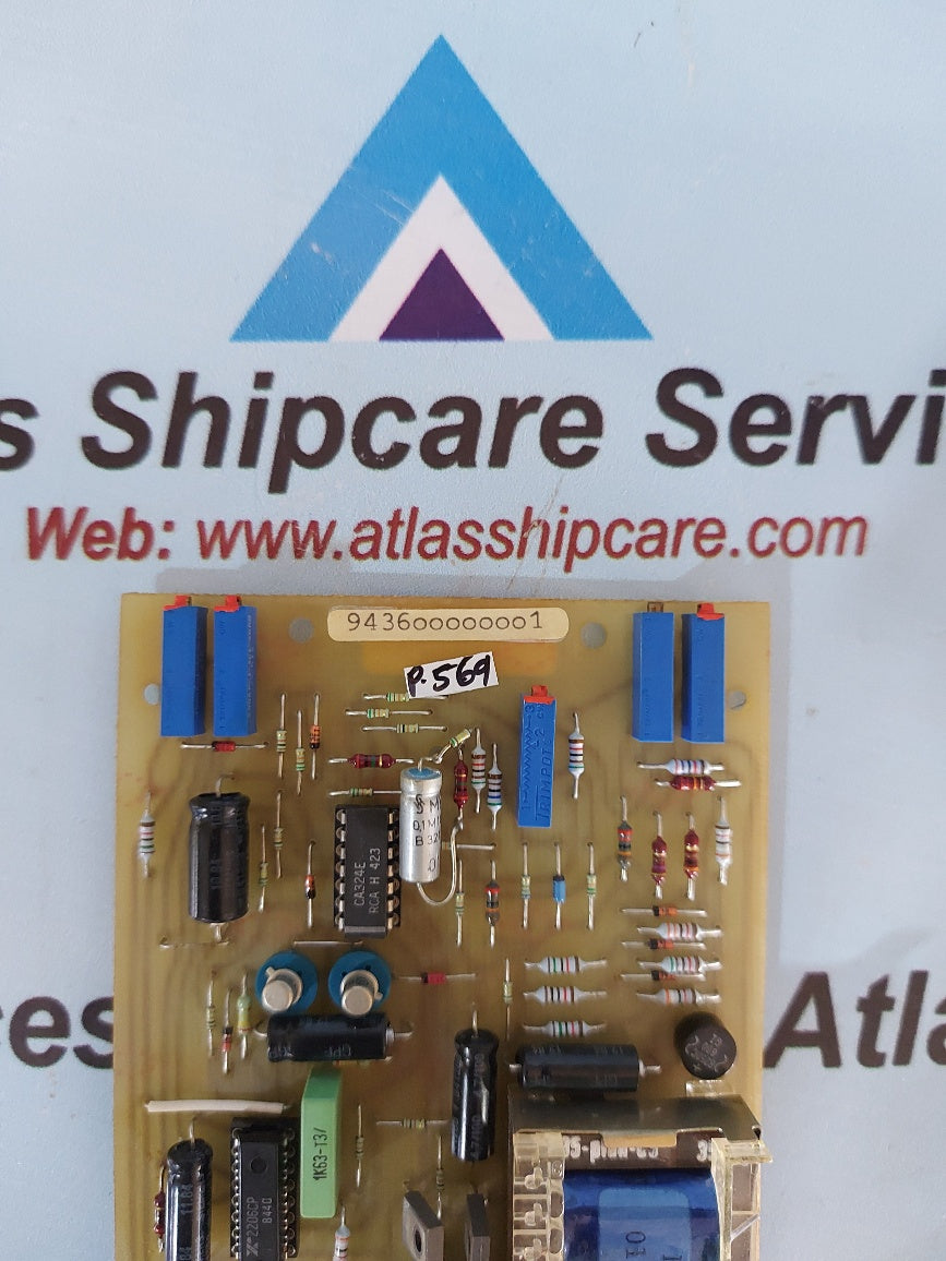 Siemens 943600000001 Pcb Card