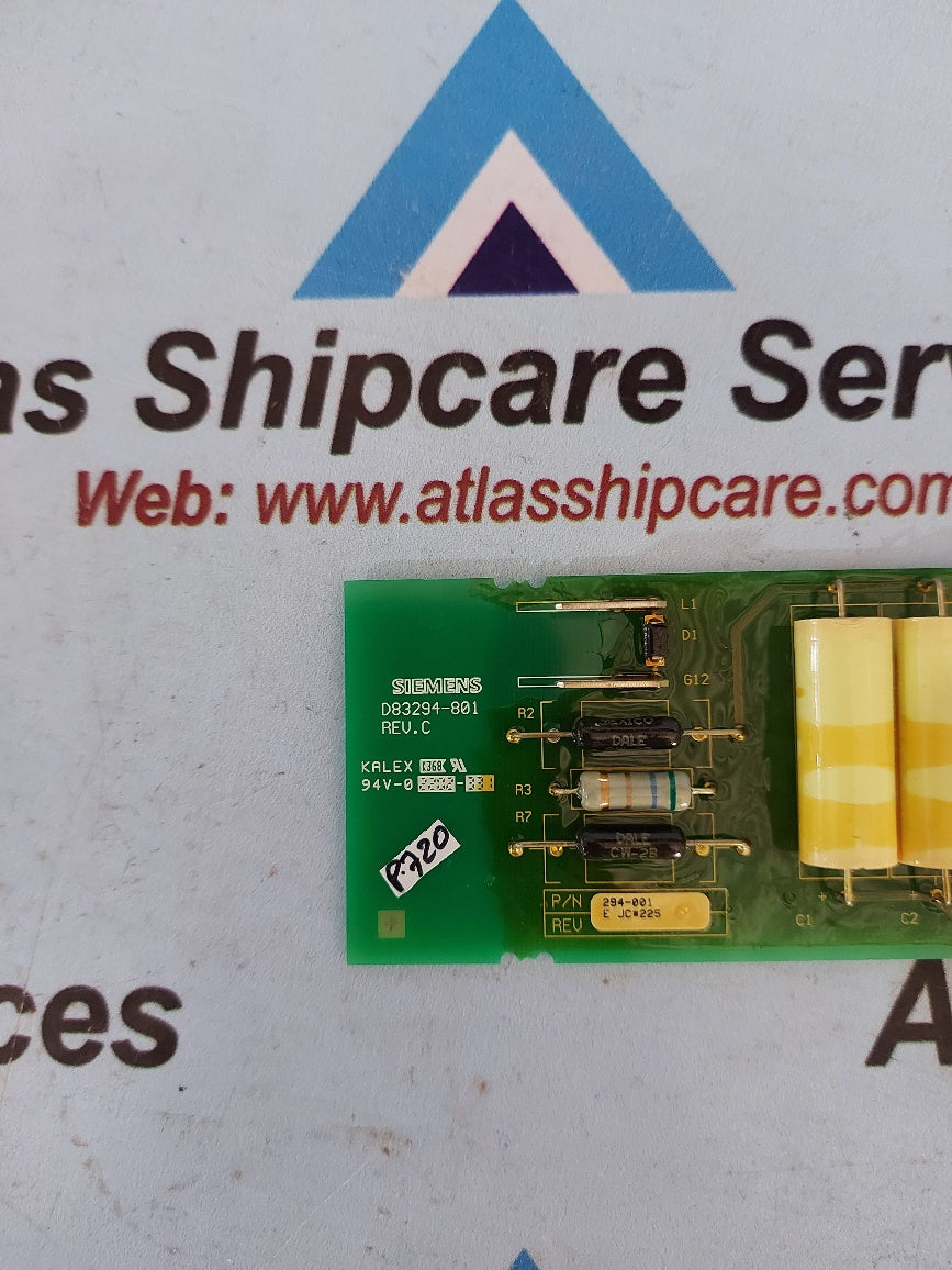 Siemens D83294-801 Pcb Circuit