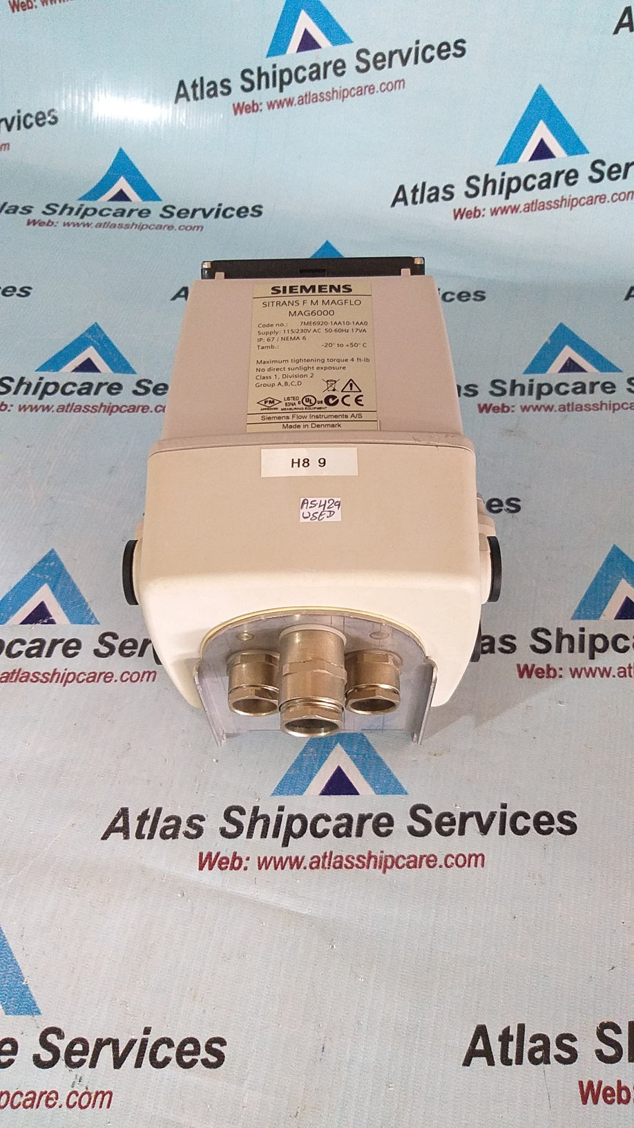 Siemens MAG 6000 Transmitter SITRANS F M Flow Meter 7ME6920-1AA10-1AA0