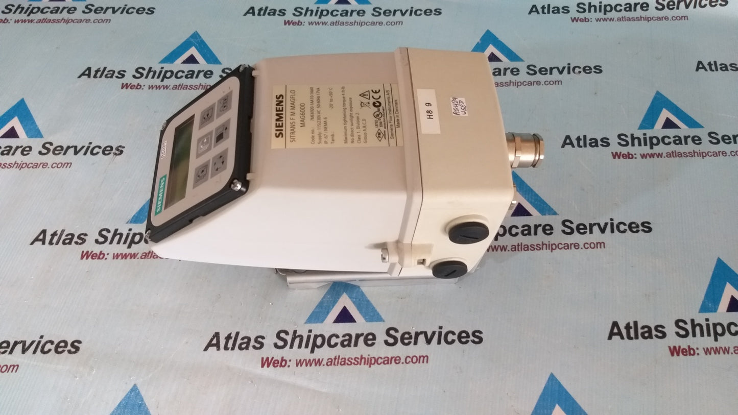 Siemens MAG 6000 Transmitter SITRANS F M Flow Meter 7ME6920-1AA10-1AA0