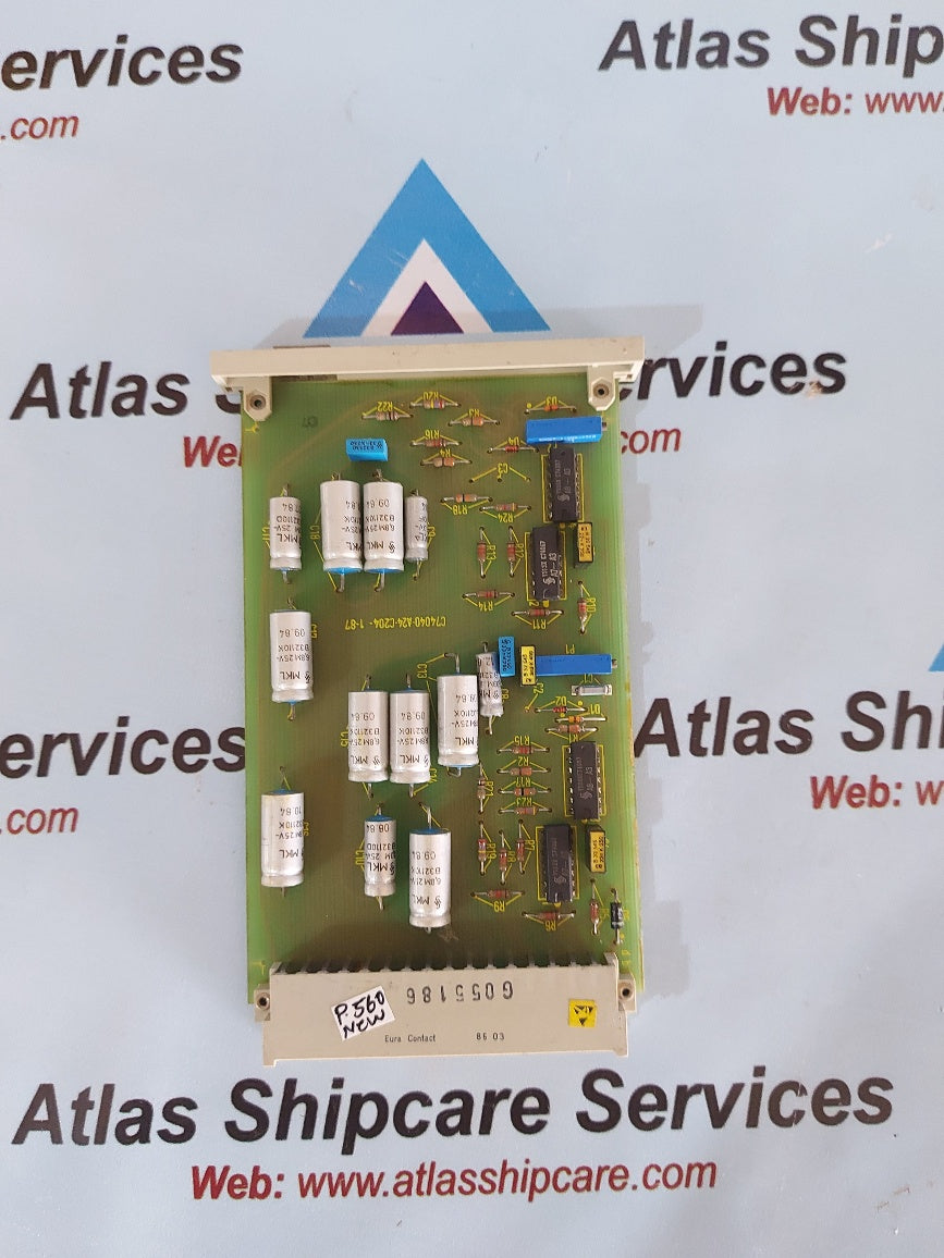 Siemens 6AB6 125-0SA Pcb Card