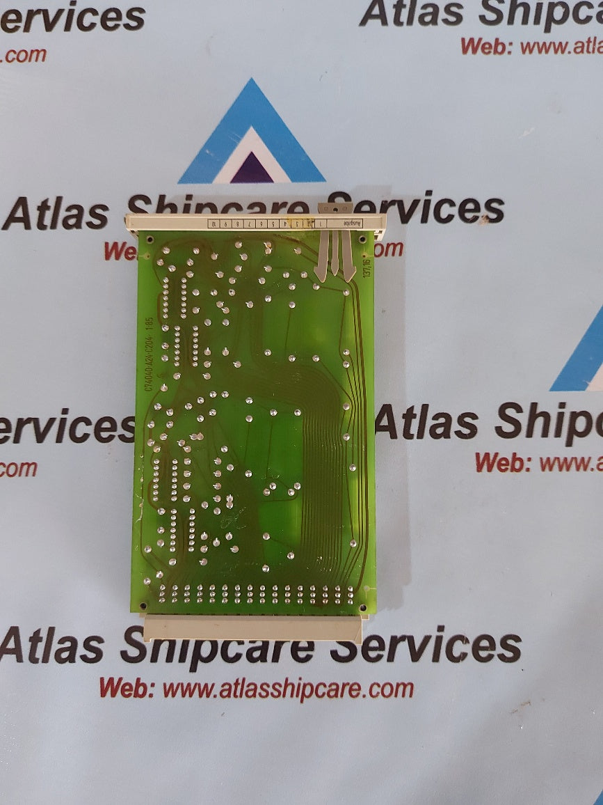 Siemens 6AB6 125-0SA Pcb Card