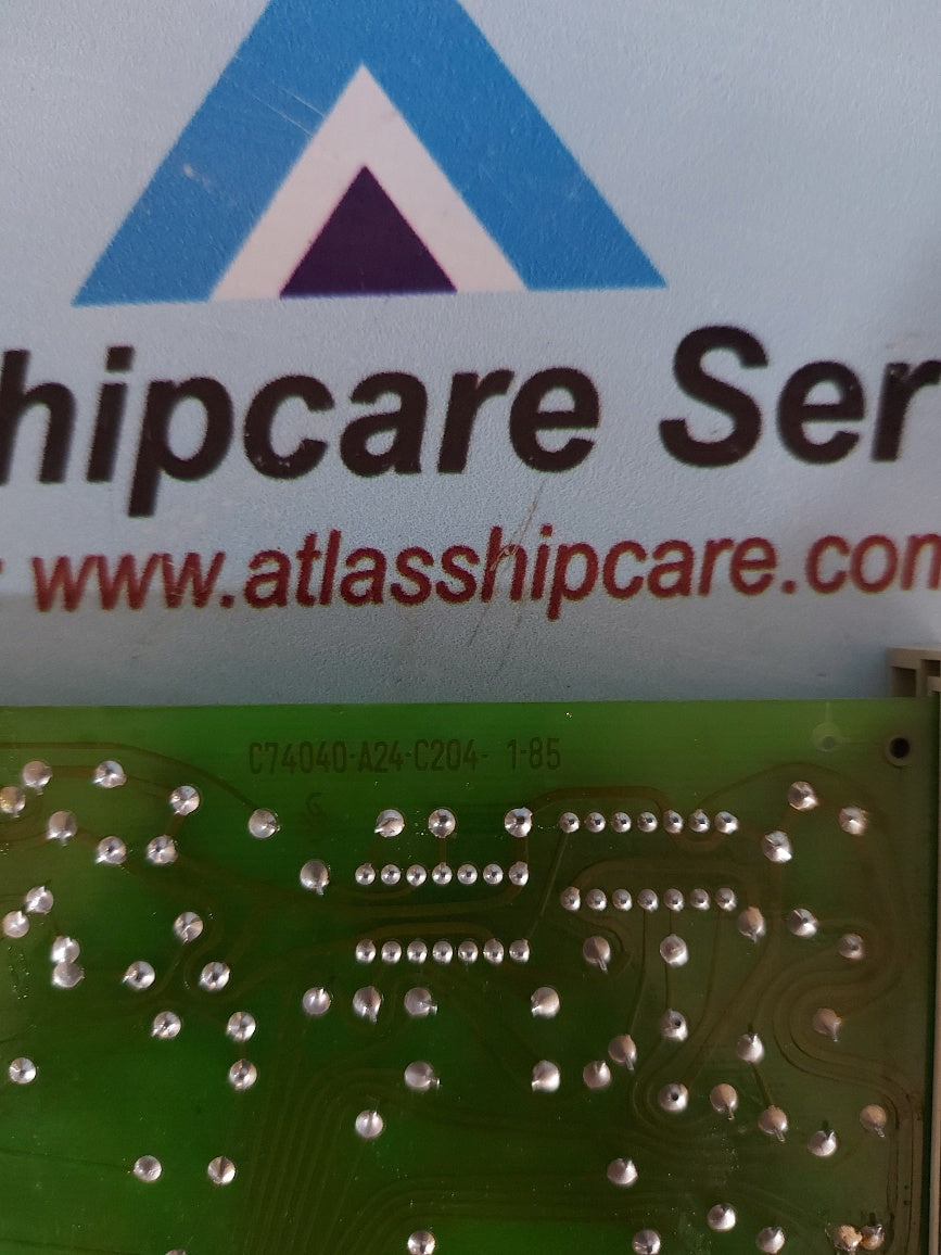 Siemens 6AB6 125-0SA Pcb Card