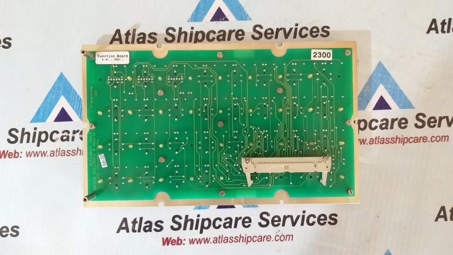 Simrad Robertson 25005315 Alarm & Function Board