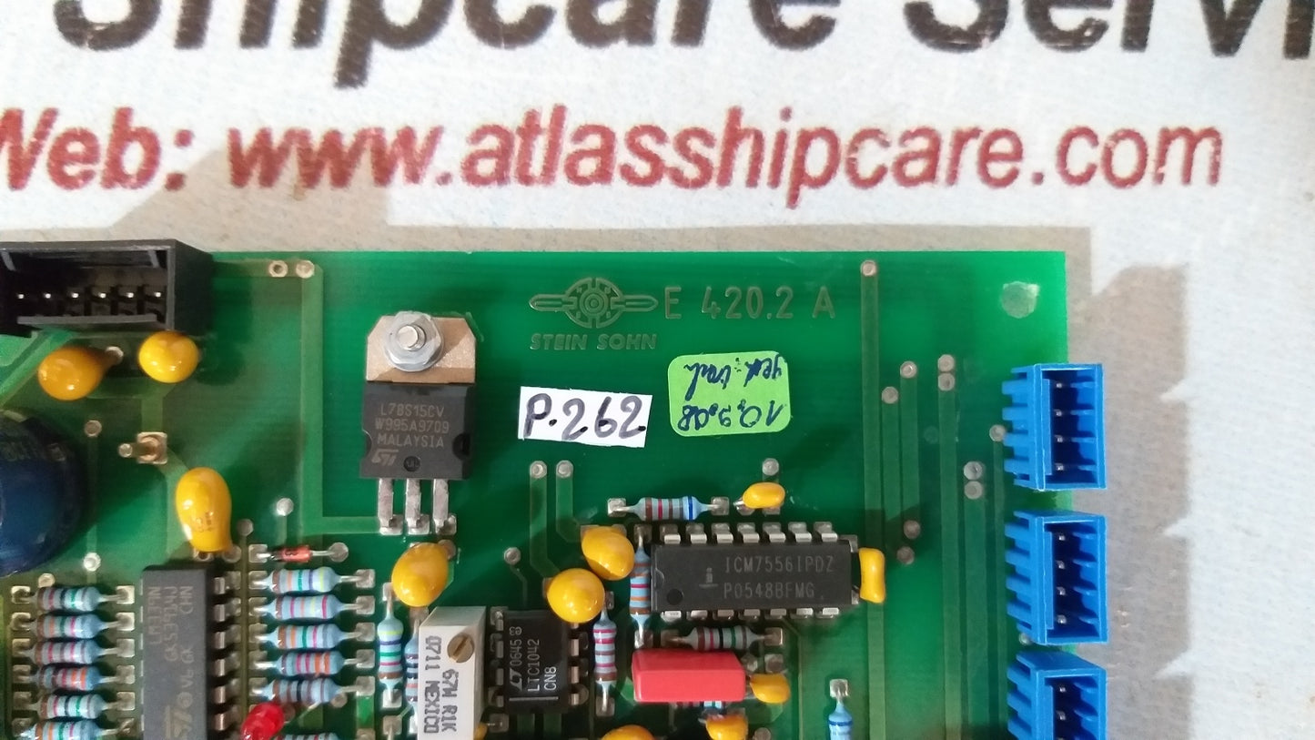 Stein Sohn E 420.2 A Electronic Card