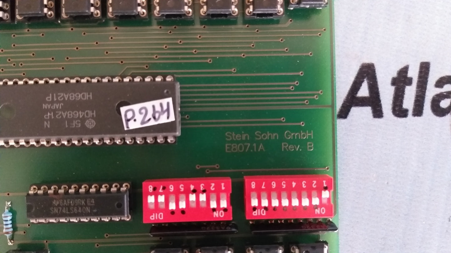 Stein Sohn E807.1 A Elecronic Card