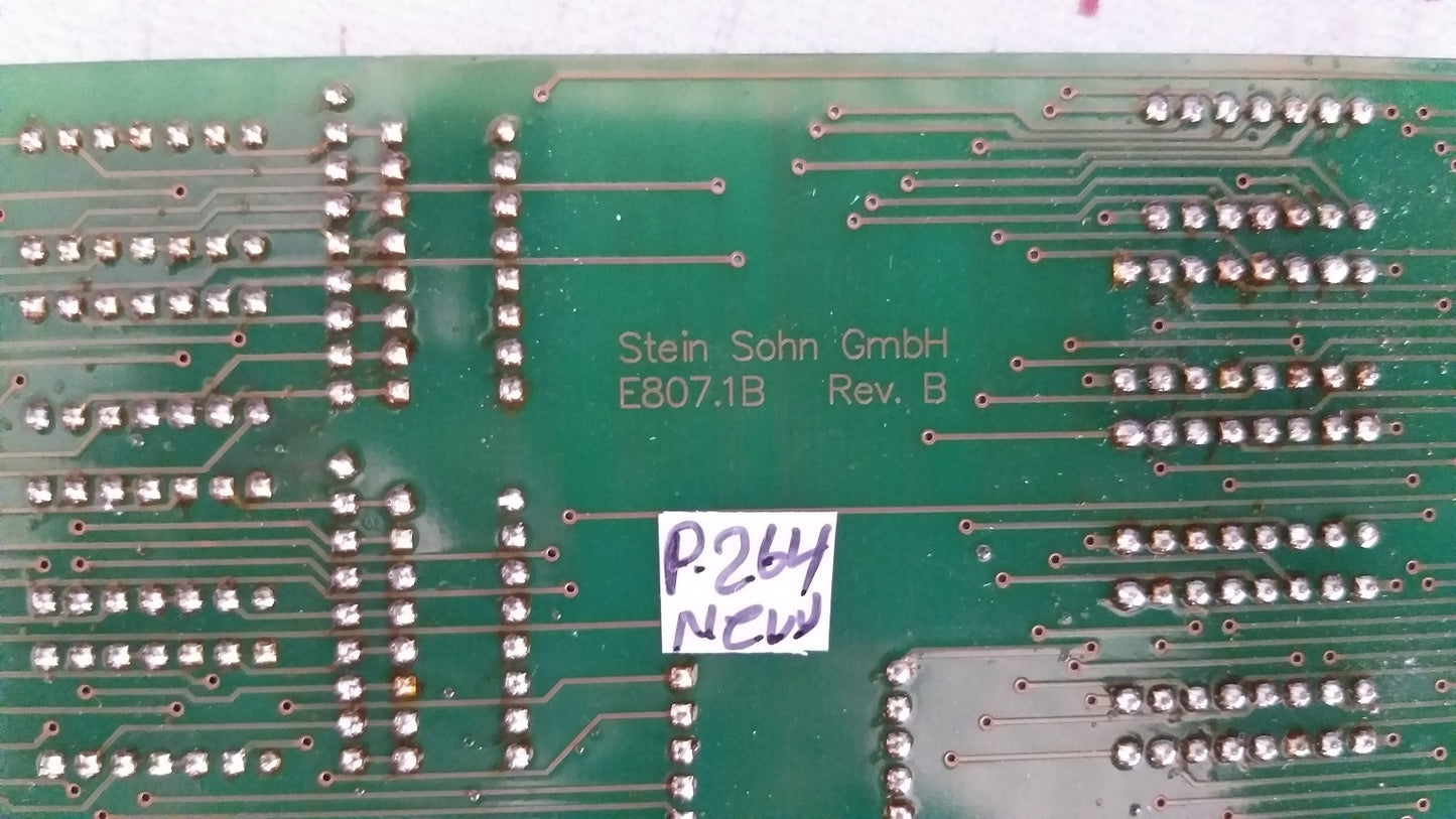 Stein Sohn E807.1 A Elecronic Card