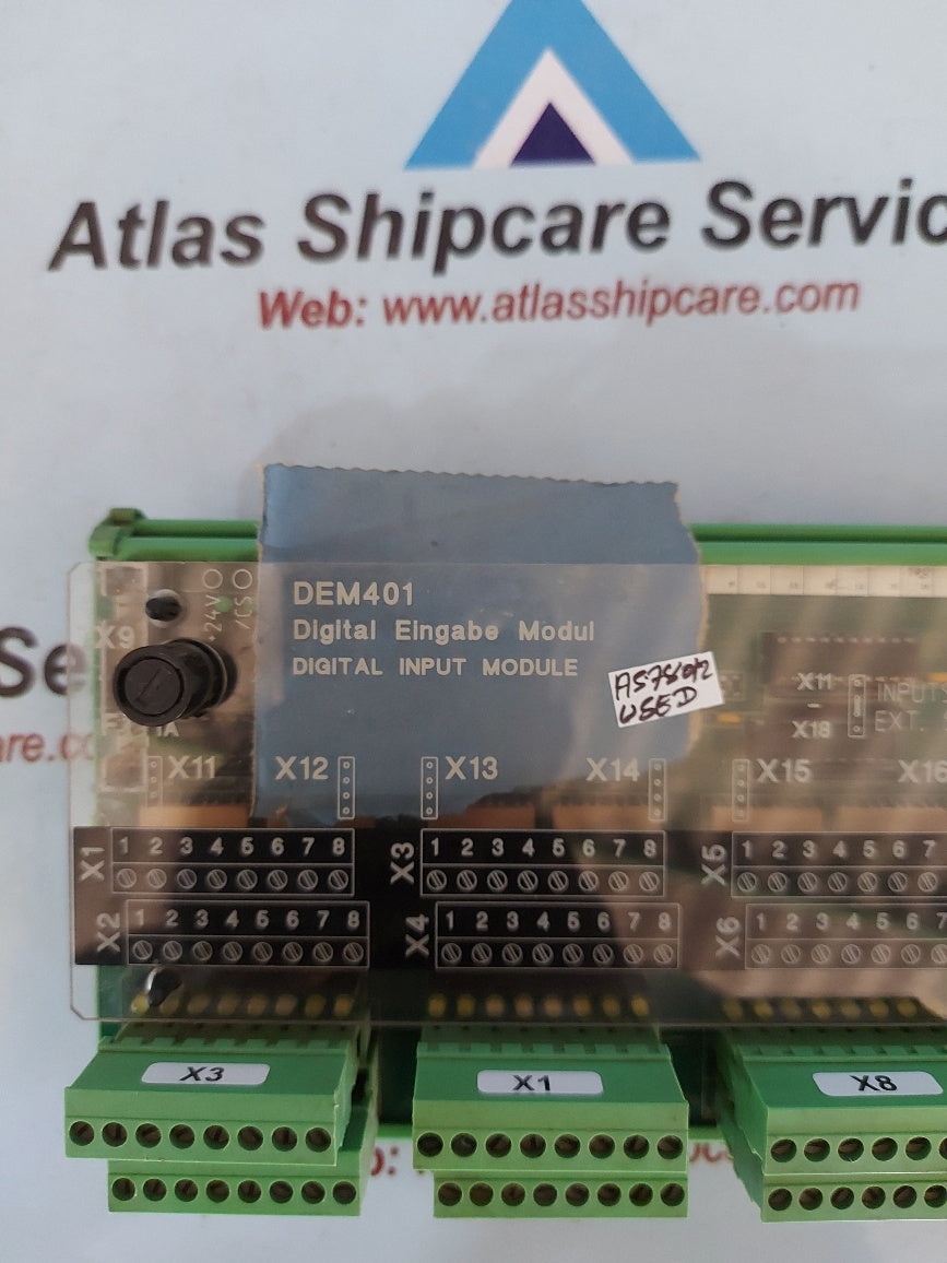 Stn Atlas/Lyngsoe Marine DEM401 Digital Input Module