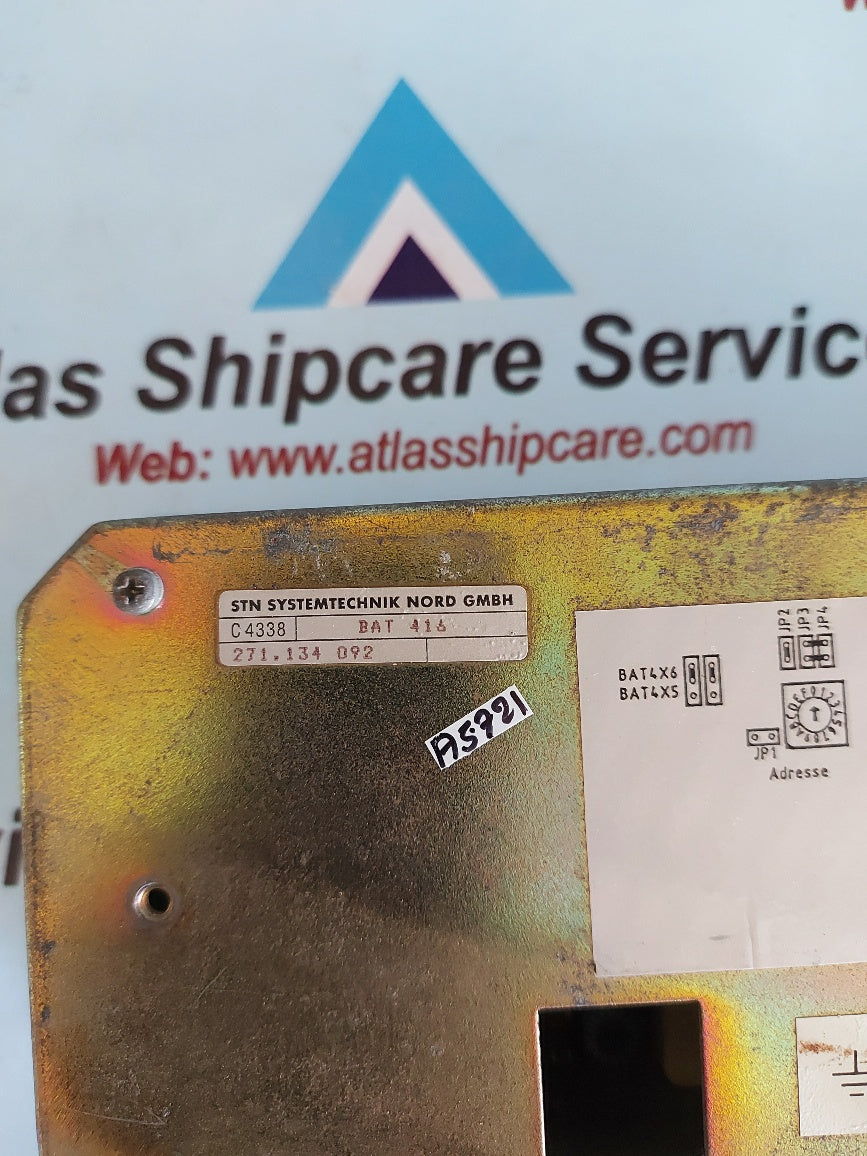 Stn Systemtechnik BAT 416 Diesel Management Unit Alarm Panel