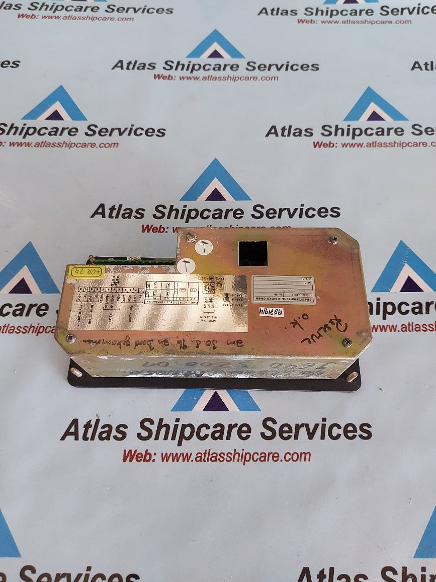 Stn Systentechnik BAT 426 B Diesel Management Unit Alarm Panel
