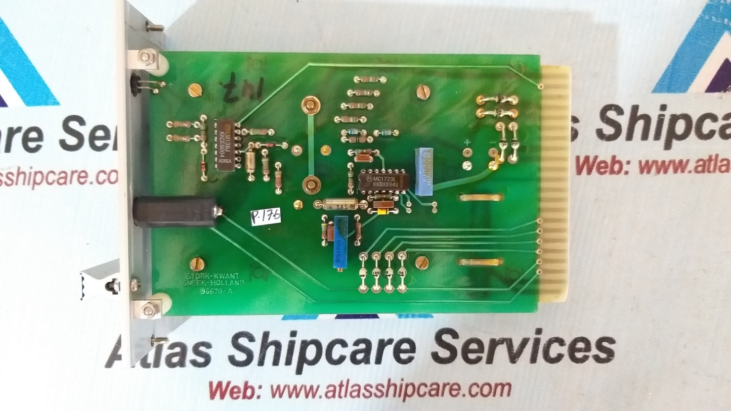 Stork-Kwant 96670-A Pcb Card