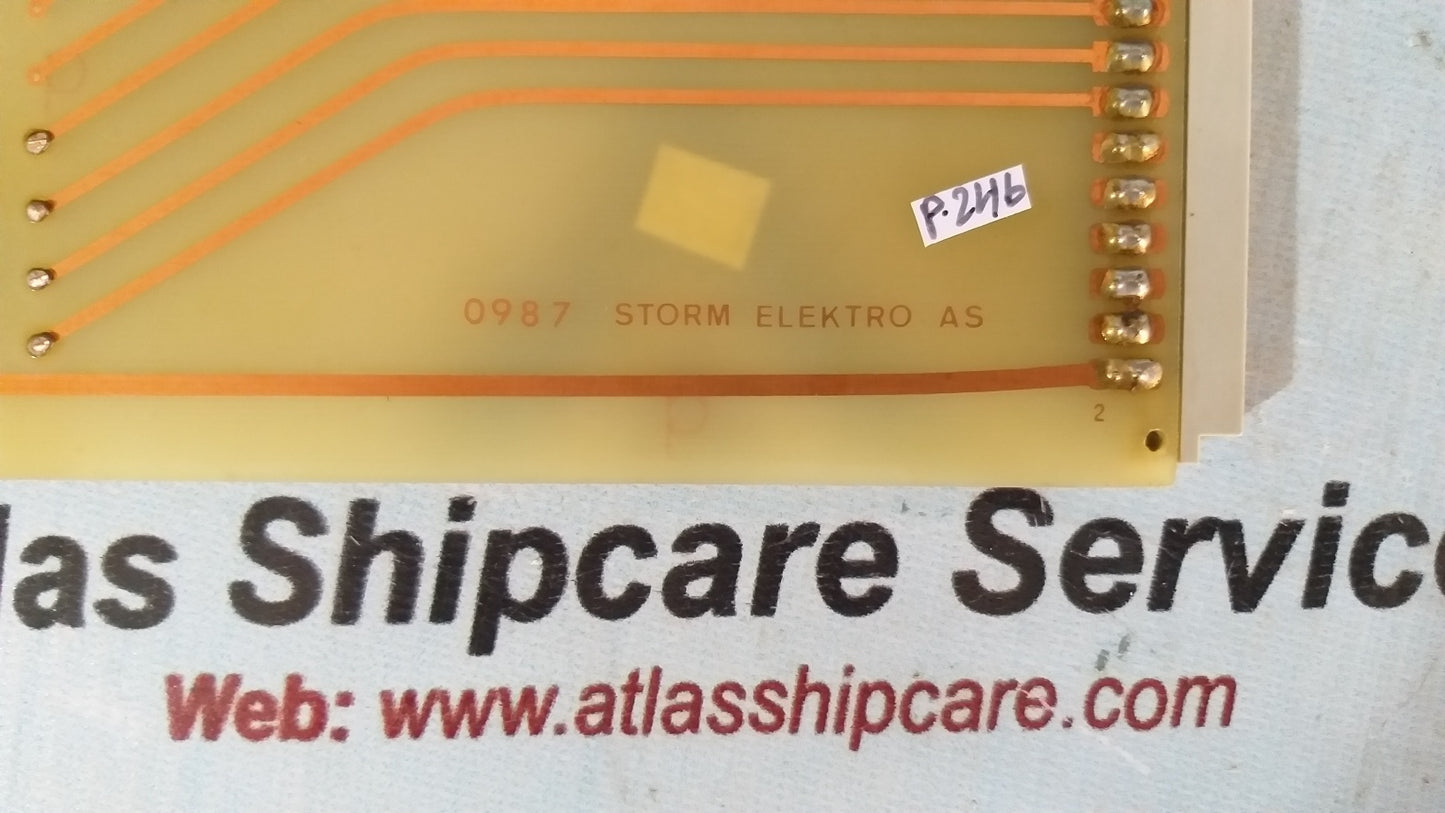 Storm Elektro 0987 Pcb Card