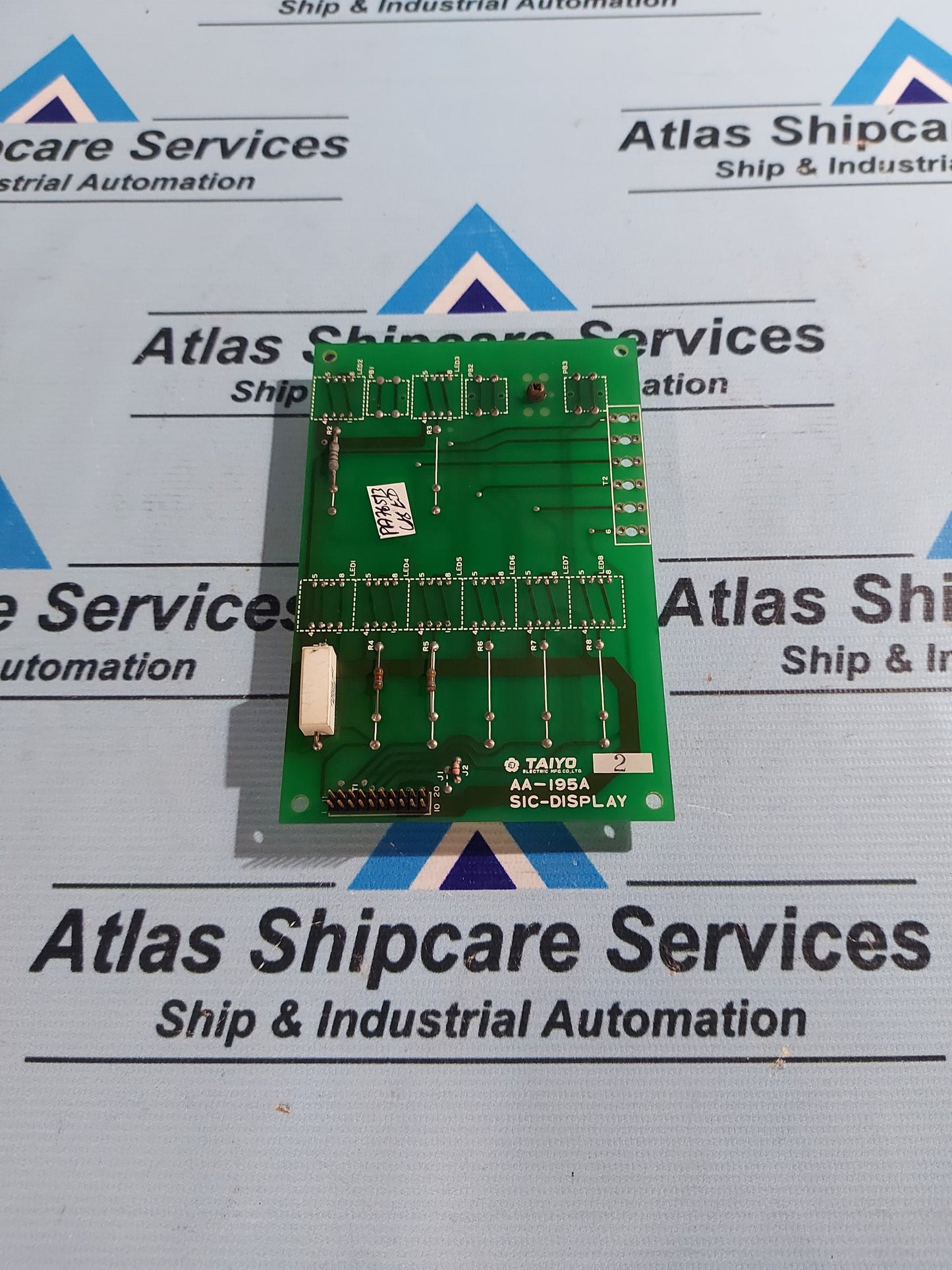 TAIYO AA-195A SIC-DISPLAY PCB CARD