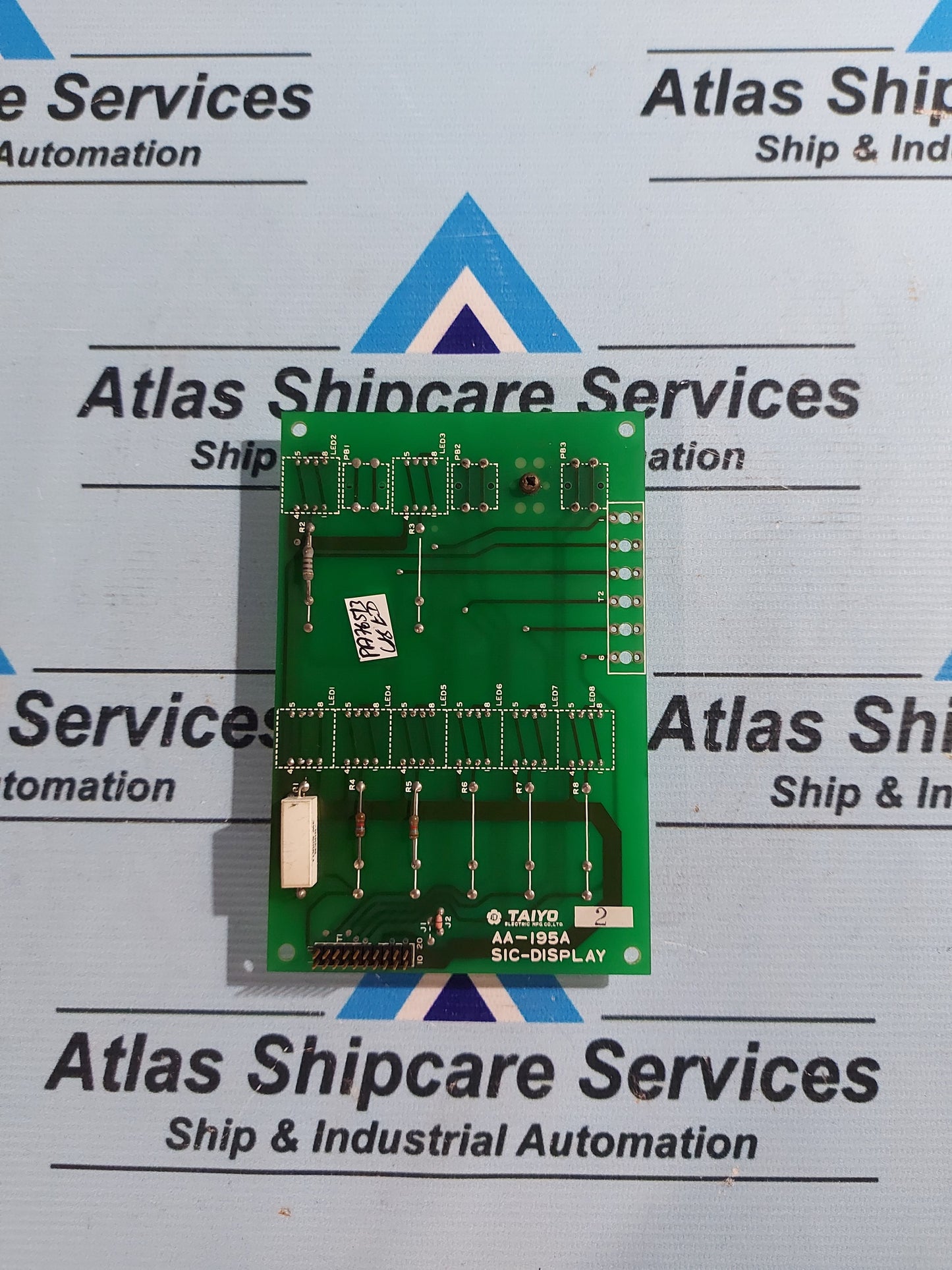 TAIYO AA-195A SIC-DISPLAY PCB CARD