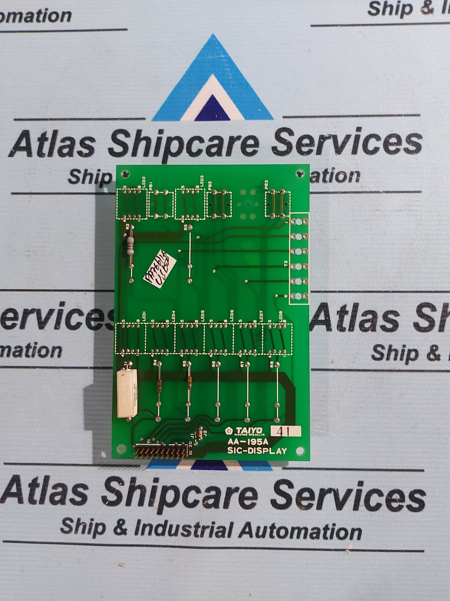 TAIYO AA-195A SIC-DISPLAY PCB CARD