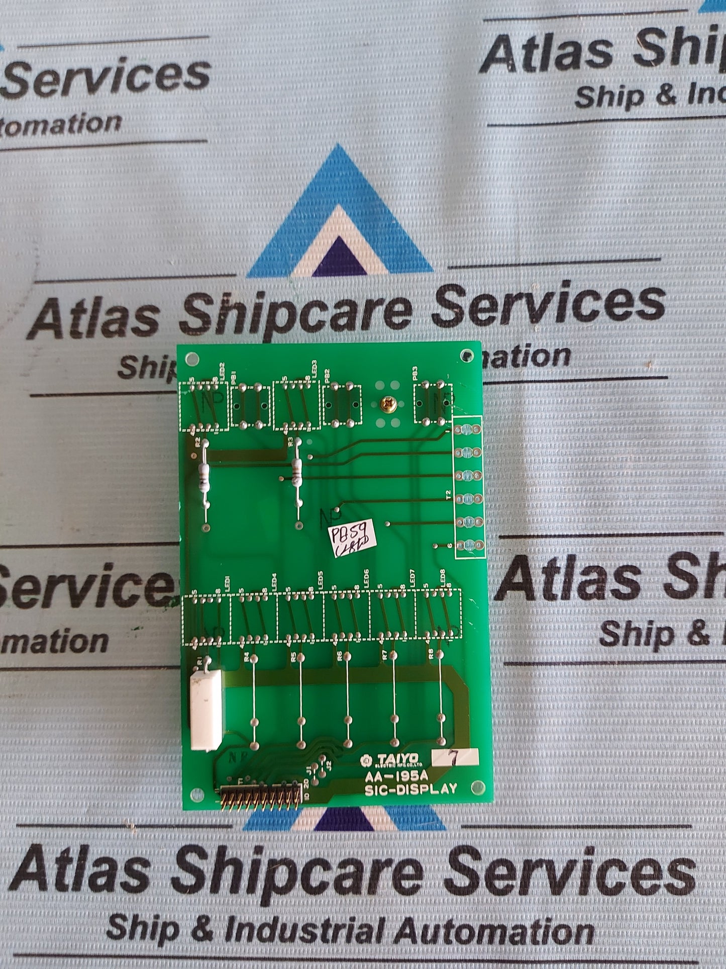 TAIYO AA-195A SIC-DISPLAY PCB CARD