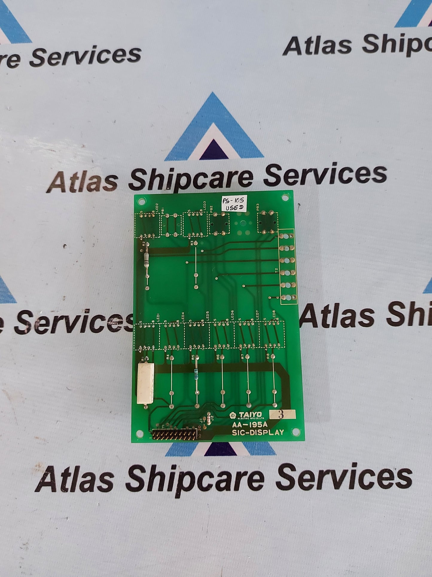 TAIYO AA-195A SIC-DISPLAY PCB MODULE